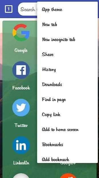 TZ Browser screenshot 1
