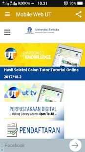 Mobile Website UT screenshot 2