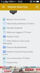 Mobile Website UT screenshot 4