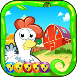 Chicken Bubble Rescue आइकन