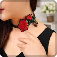 Chocker Necklace Stickers Photo Editor