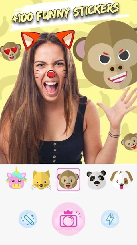 Animoji For Phone X Stickers Photo Editor screenshot 2