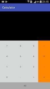 Simple Calculator v2 screenshot 1