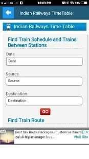 Indian Railways Time Table 2018 screenshot 5