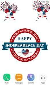 Independence Day Live Wallpaper USA screenshot 3