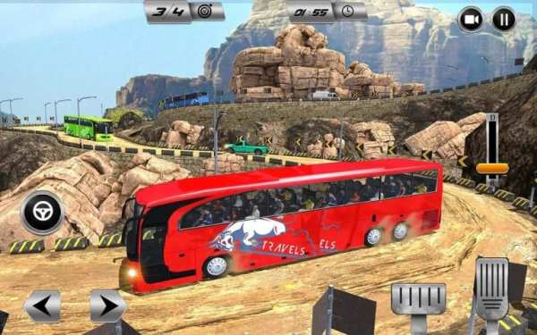 Offroad Bus Driving Simulator 2018: Bus Games Free screenshot 8