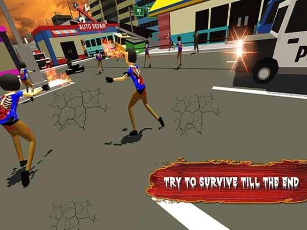 Zombie War Stickman Fighting : FPS Shooting Game screenshot 7