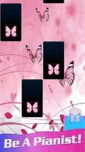 Rose Piano Tiles Butterfly 2018 screenshot 4
