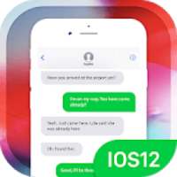 Message IOS 12 - Text Messenger style OS12 Phone X on 9Apps