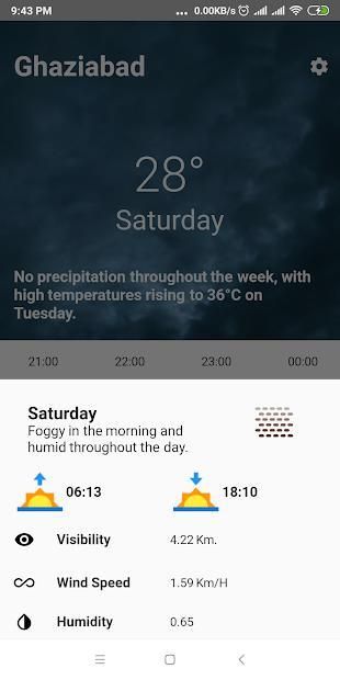 Check Outside स्क्रीनशॉट 1