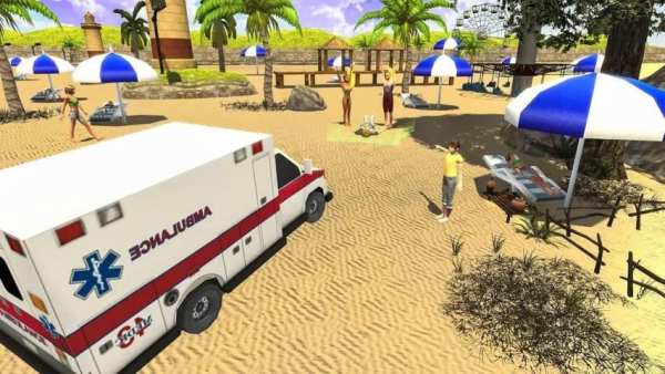 Coast Guard - Beach Car Parking स्क्रीनशॉट 6