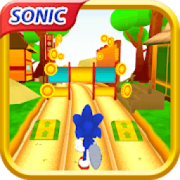 Super Sonic Hero Dash : Subway Sonics Surf Runner आइकन