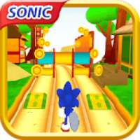 Super Sonic Hero Dash : Subway Sonics Surf Runner