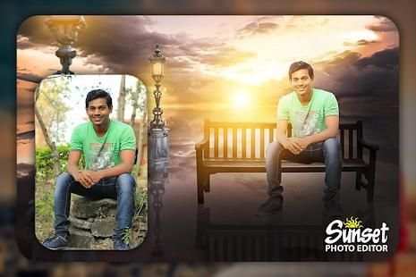 * Sunset Photo Editor * स्क्रीनशॉट 1