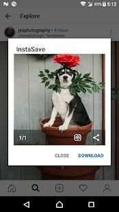 InSave - Free Downloader for Instagram स्क्रीनशॉट 1
