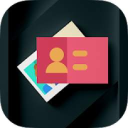 Visiting Card Maker With Photo & QR