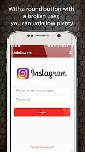 Unfollowers for Instagram, Clean screenshot 3
