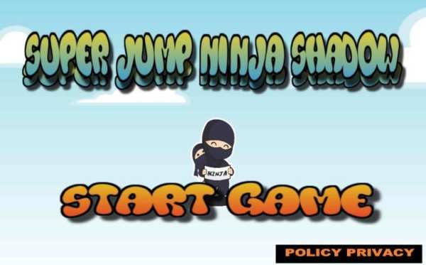 Super Jump Ninja Shadow Avventura arcade gioco 3D screenshot 1