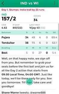 CrickBuzz : Live Cricket Score screenshot 4