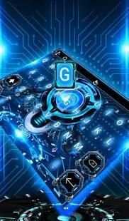3D High Tech Keyboard Theme 3 تصوير الشاشة