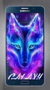 Wallpapers and Lock Screen Ice Fire Wolf Full HD screenshot 6
