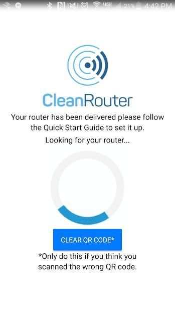 Clean Router | Parent App screenshot 1