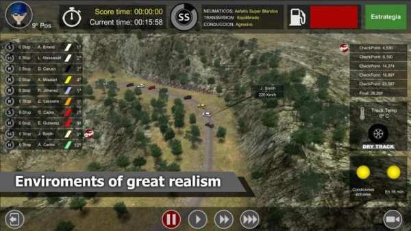 Rally Manager Mobile Free स्क्रीनशॉट 3