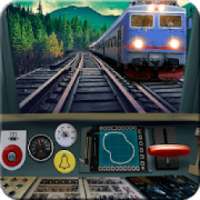 Train driving simulator