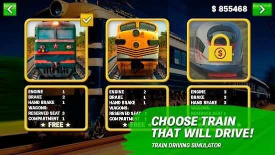 Train driving simulator स्क्रीनशॉट 5