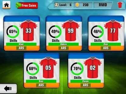 Soccer League Hero 2017 Stars screenshot 2