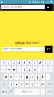 Indian Browser screenshot 1