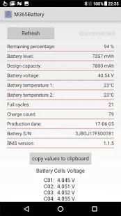 M365 Battery स्क्रीनशॉट 2