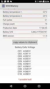 M365 Battery स्क्रीनशॉट 3