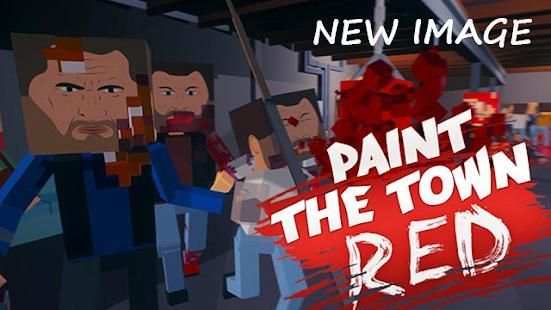 Paint The Town Red Wallpaper screenshot 4