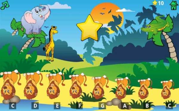 Kids Fun Animal Piano Free screenshot 2