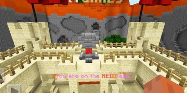 Capture the Flag Man’s Mini-game. Map for MCPE स्क्रीनशॉट 3