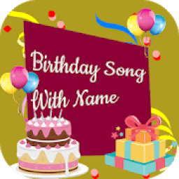 Birthday Song With Name : Birthday Songs आइकन