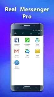 Real Messenger Pro screenshot 1