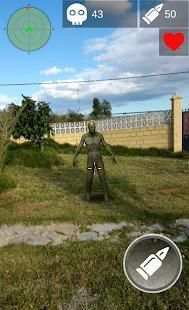 Pocket Zombie Hunter Go: Survival Simulator Camera screenshot 2