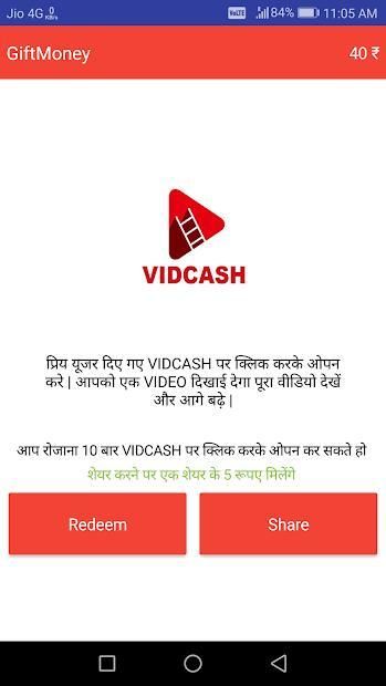 Vidcash on sale watch video