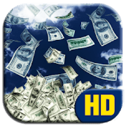 ikon Money Falling APUS Live Wallpaper