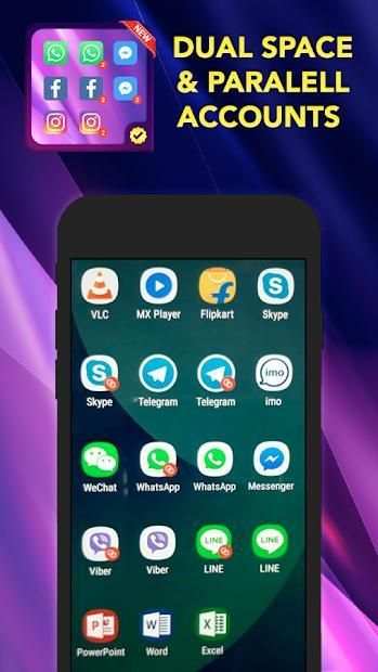 Dual Space & Parallel Accounts App screenshot 1