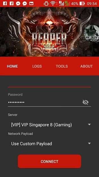 REAPER VPN SSL स्क्रीनशॉट 1