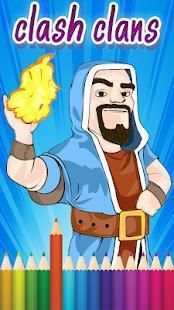 Clash Clans Coloring Game screenshot 2