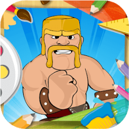 ikon Clash Clans Coloring Game