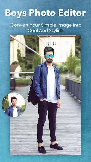 Boy Photo Editor स्क्रीनशॉट 4