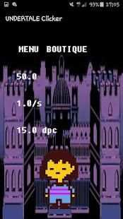 UNDERTALE Clicker screenshot 1