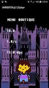 UNDERTALE Clicker screenshot 1