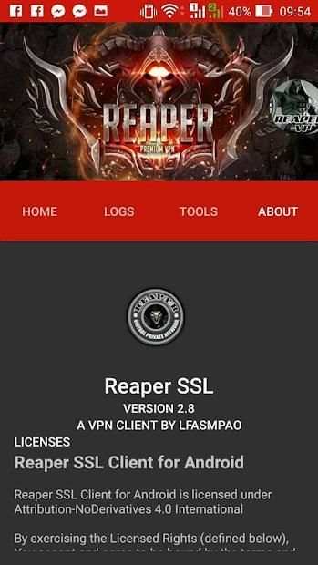 REAPER VPN SSL स्क्रीनशॉट 3