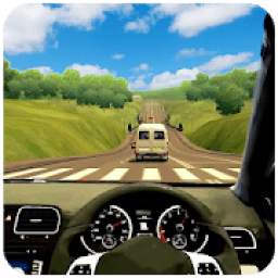 Drive In Car On Highway 1.0
